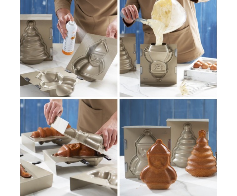 Forma 3 D Boneco de Neve