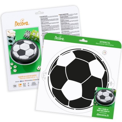 Stencil Bola de Futebol ø 25 cm