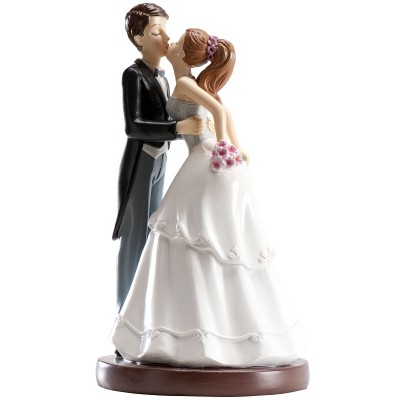 Casal Noivos Beijo