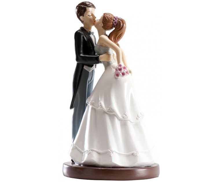 Casal Noivos Beijo