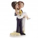 Casal Noivos com Noiva ao Colo