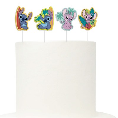 Conj. 4 Velas Stitch Conj. 4 Velas Stitch