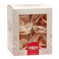 Flor Magnólia Brancas em hóstia comestíveis Flor Magnólia Brancas em hóstia comestíveis