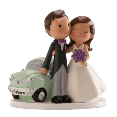 Noivos Carro "JUST MARRIED" 