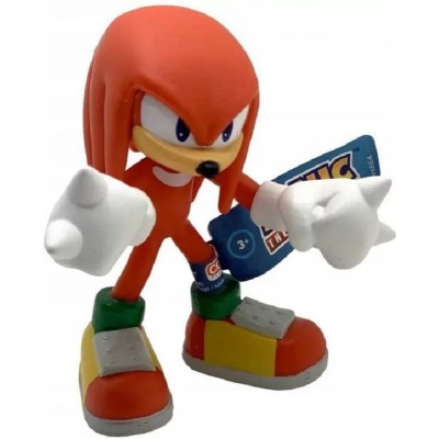 Boneco Decorativo/Topo Bolo Sonic Nuckles