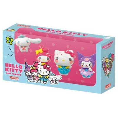 Set 4 Figuras Hello Kitty & Friends Gift Box 