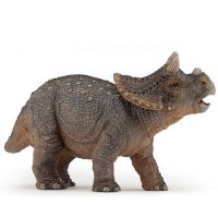  Boneco Decorativo/ Topo de Bolo TRICERATOPS jovem