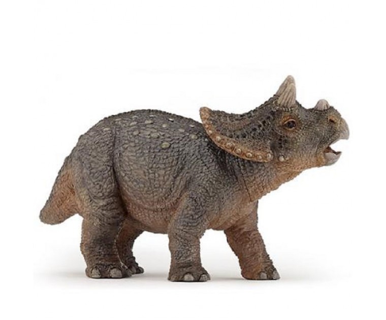  Boneco Decorativo/ Topo de Bolo TRICERATOPS jovem