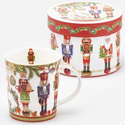 Caneca Porcelana com Caixa NutCracker