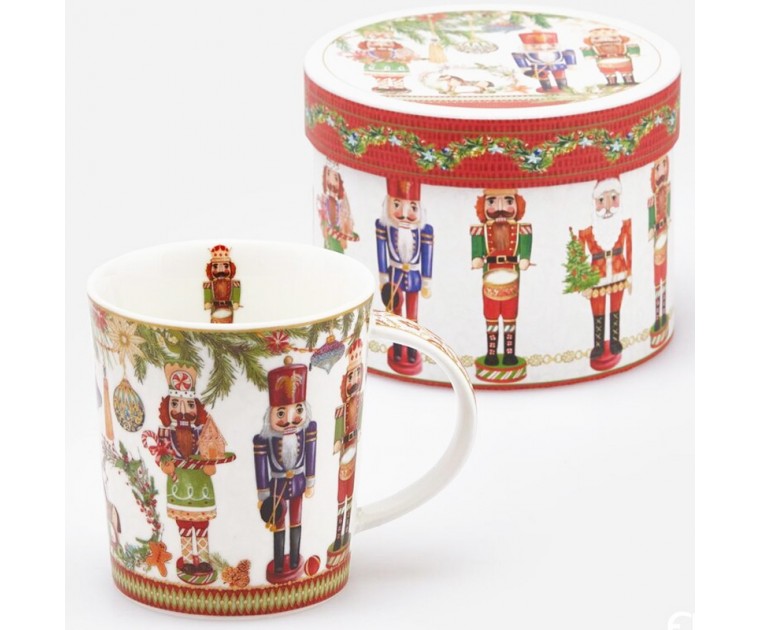 Caneca Porcelana com Caixa NutCracker