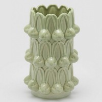 Jarra Coelhos Verde 25 cms
