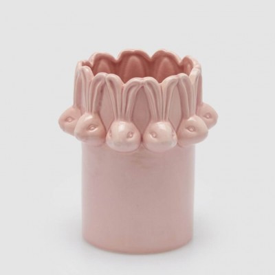 Jarra Redonda Rosa Coelhos