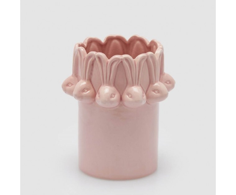 Jarra Redonda Rosa Coelhos