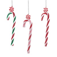 Pendente Árvore Candy Cane 18 cms***