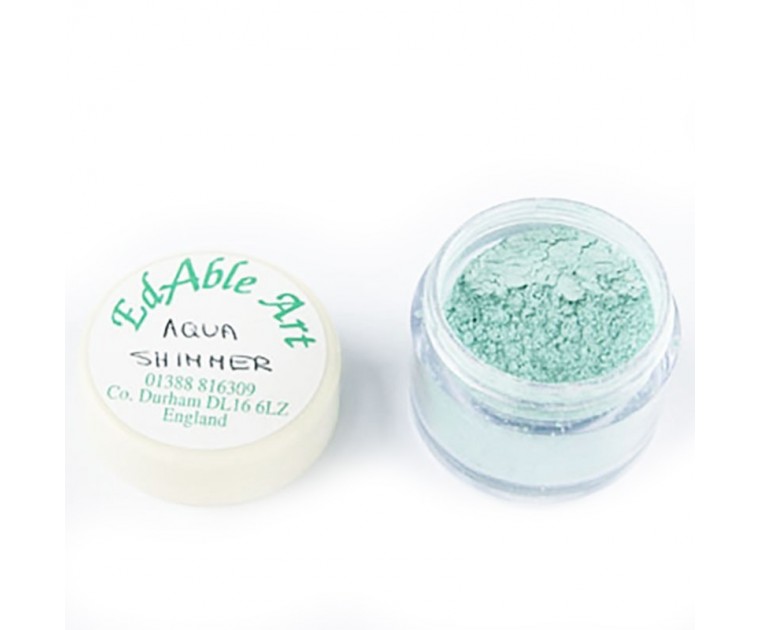 Pó Brilho Comestível Aqua Shimmer