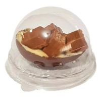 10 Caixas Cristal Mini Cake 