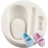 Molde Silicone Sapatinho de Bebé