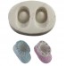 Molde Silicone Botinhas Bebe