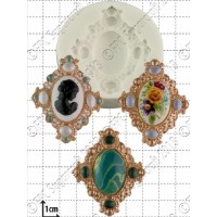 Molde Silicone Jóia Grande