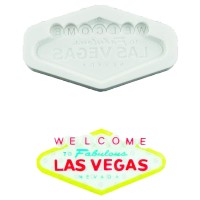 Molde Silicole Logotipo Las Vegas