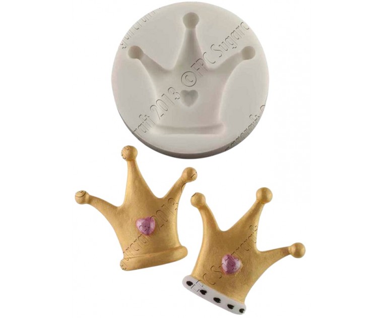 Molde Silicone Coroa de Princesa