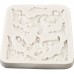 Molde de Silicone 'Baroque Scrolls'