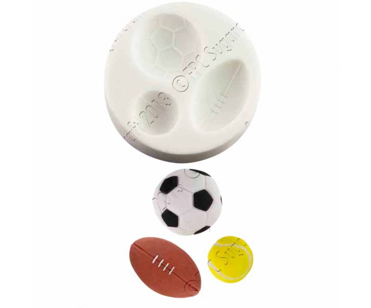 Molde Silicone Bolas Desporto