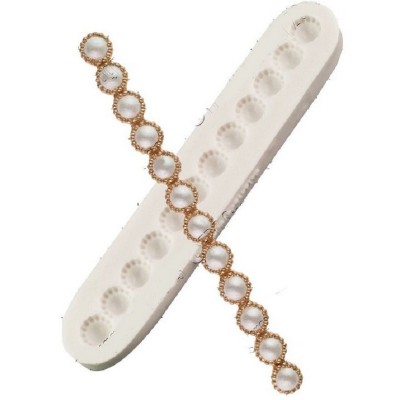 Molde de Silicone Pérolas Tiffany