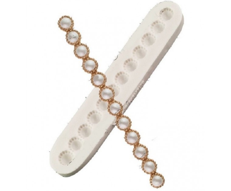 Molde de Silicone Pérolas Tiffany