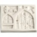 Molde Silicone Portas e Janelas Fadas