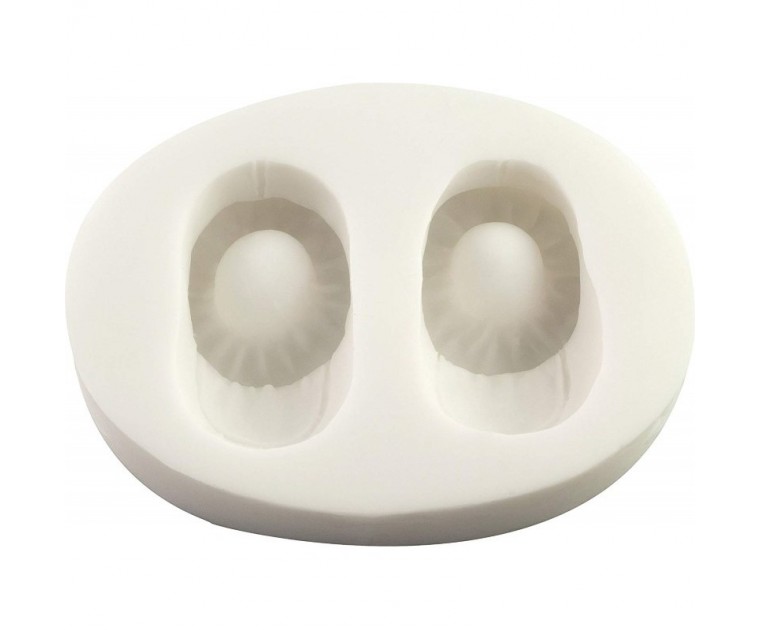 Molde Silicone Botinhas Bebe