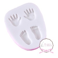 Molde Silicone Mãos e Pés