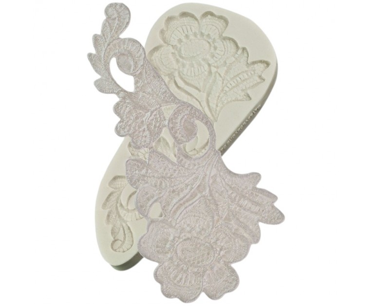 Molde Silicone Renda 'Annie Rose'