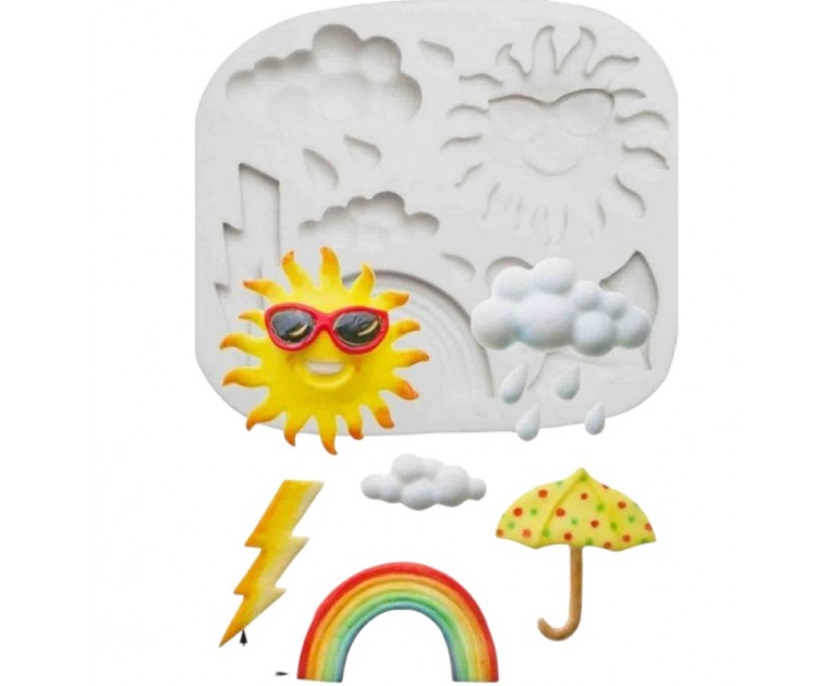 Molde Silicone Tempo