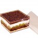 Cake Box Cristal Quadrada com Tampa1,5 L