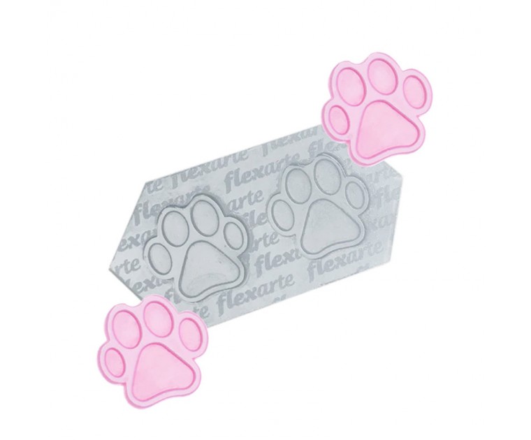 Molde Silicone Patinhas Médias