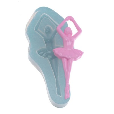 Molde Silicone Bailarina