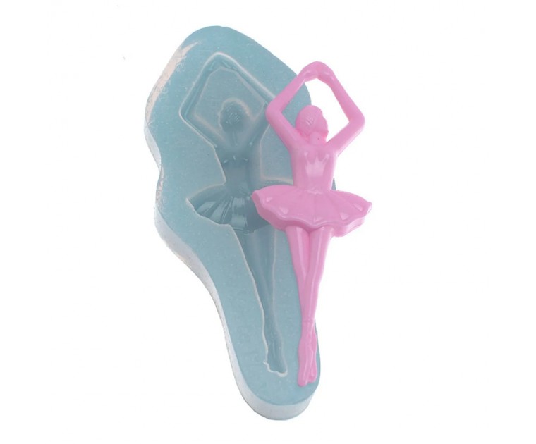 Molde Silicone Bailarina