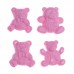 Molde Silicone Ursinhos