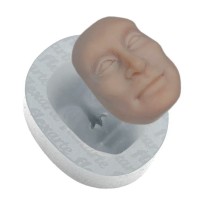 Molde Silicone Rosto Masculino