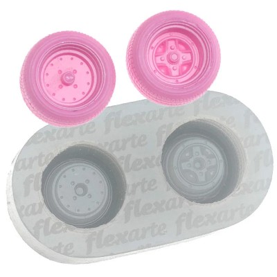 Molde Silicone Pneus Pequenos Molde Silicone Pneus Pequenos