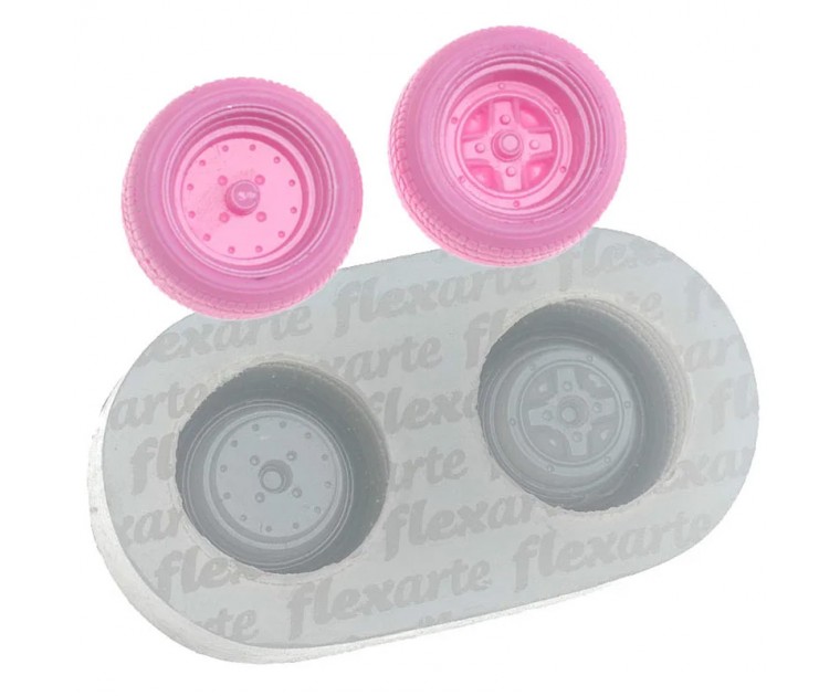 Molde Silicone Pneus Pequenos