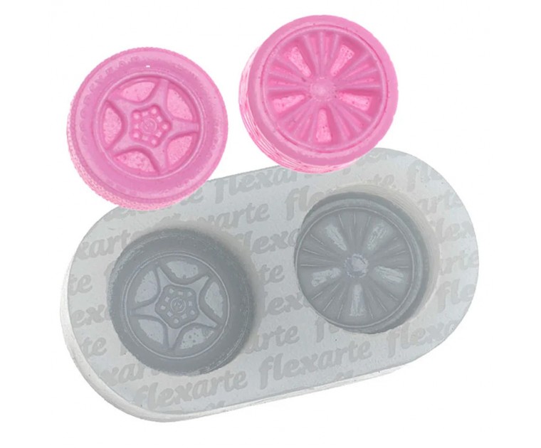 Molde Silicone Pneus Médios
