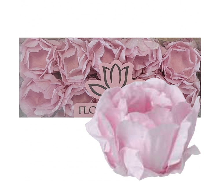 20 Forminhas Rosa Chá Clean