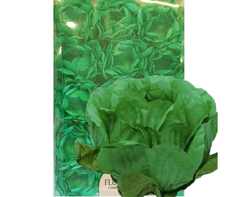 Conj. 30 Forminhas Majestic Verde Bandeira