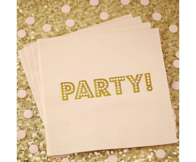Guardanapos Pastel Pink Party