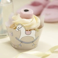 Cupcake Wraps Cavalinho Balancé