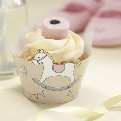 Cupcake Wraps Cavalinho Balancé