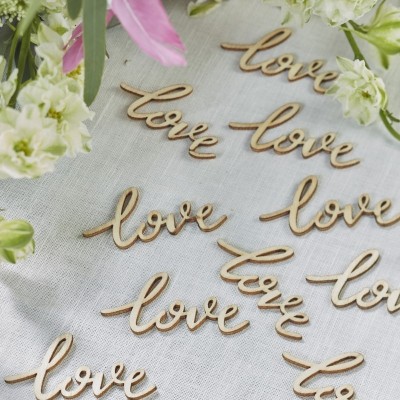 Confetis Madeira LOVE WORDS