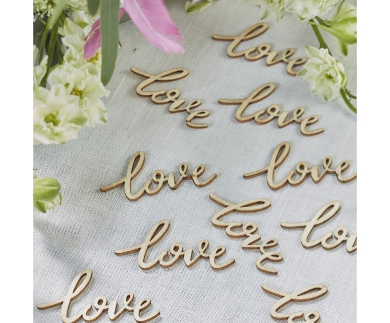 Confetis Madeira LOVE WORDS